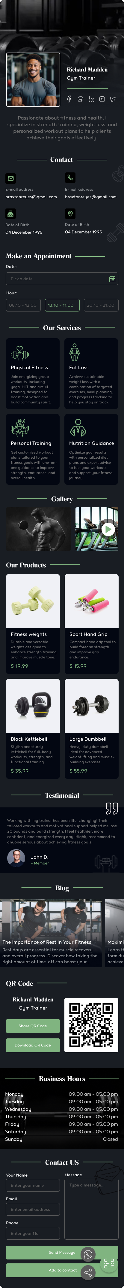 Gym Trainer