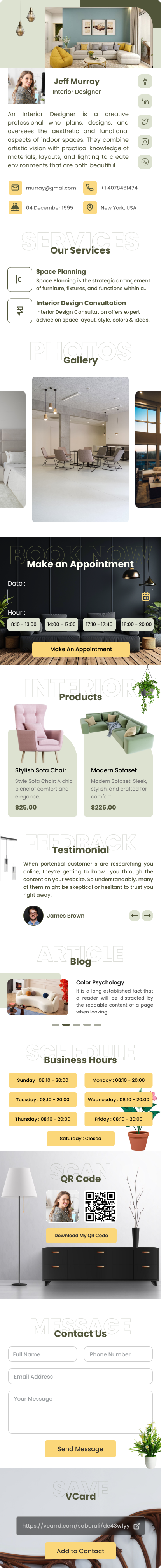 Interior Designer
